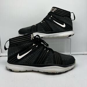 Nike Shoes Mens 8 Free Train Virtue Training 898052-001 Black White